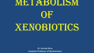 Metabolism of xenobiotics [upl. by Oznerol45]