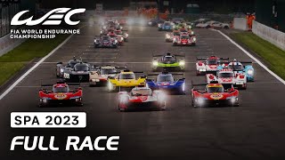 Full Race I 2023 TotalEnergies 6 Hours of Spa I FIA WEC [upl. by Worlock]