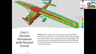 Aero417 Streamline dan Noise dari Pesawat Cessna [upl. by Ahseenal766]