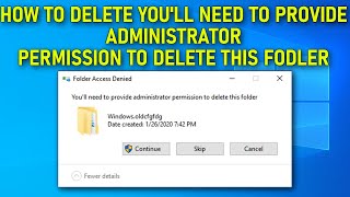 How to Fix You Require Permission from SYSTEM to make Changes to this Folder 2020 Guide [upl. by Odab973]