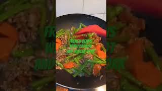 frenchbeans cooking shortvideo [upl. by Nuawed]