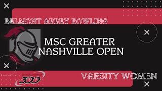 Belmont Abbey Womens Bowling  2024 MSC Greater Nashville Open [upl. by Flossy]