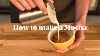 How to make a Mocha  Mocha Guide  Pact Coffee [upl. by Zetnom770]