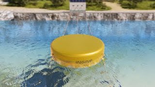 Ingines Onshoretype Wave Energy Converter INWave Animation [upl. by Stretch]