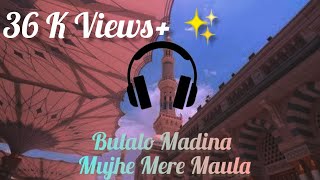 Bulalo Madina Mujhe Mere Maula  Slow and Reverb  Heart Touching Naat  Tabish [upl. by Nuahsed509]