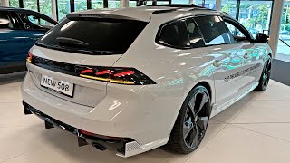 New Peugeot 508 PSE SW FACELIFT 2024 360 HP  Visual Review Exterior amp Interior [upl. by Pompei972]