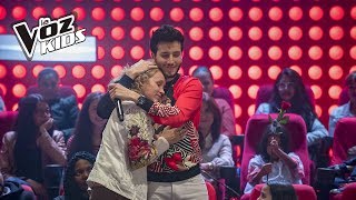 El hijo más tierno Sebastián Yatra le canta a su mamá  La Voz Kids Colombia 2018 [upl. by Ilellan487]