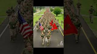 USMC CADENCE usmc FYP marines bandofbrothersandsisters motivation [upl. by Otrebireh]