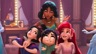 Ralph Breaks the Internet Venellope Meets the Disney princesses [upl. by Nethsa]