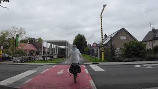 Grenszone Klingspoor naar Hulst stadscentrum  deelfietsen beschikbaar [upl. by Pufahl]