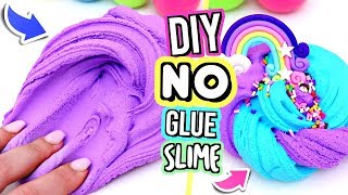 HOW TO MAKE SLIME WITHOUT GLUE No Glue Slime Recipes [upl. by Reed935]