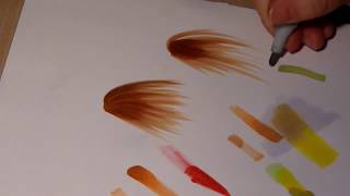 TUTORIEL feutre à Alcool ♦ Astuces avec les Copic Marker ♦ dégradés couleurs mélanges ♦ Sakuems [upl. by Ssew]