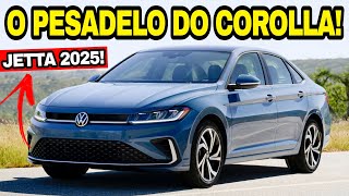 🚨 NOVO JETTA 2025 FACELIFT MELHOR E MAIS BARATO QUE O COROLLA [upl. by Rik250]