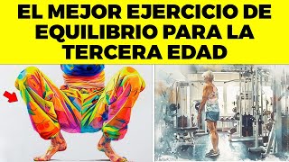 ¡ESTE es EL MEJOR EJERCICIO DE EQUILIBRIO para Adultos Mayores y la prevención de caídas [upl. by Dnomsed]