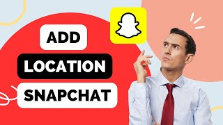 How to Add Location on Snapchat 2024 [upl. by Fortunio]