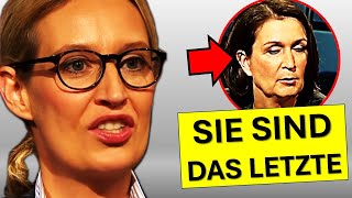 2 MODERATOREN GLEICHZEITIG ENTLARVT  WEIDEL DOMINIERT LIVEDEBATTE IM ÖRR [upl. by Anabella]