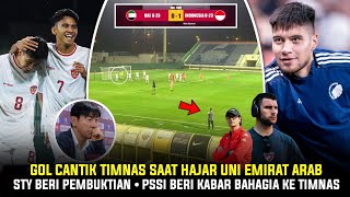 quotINI YANG KALIAN MAUquot Timnas U23 Acakacak UEA Di Laga Ujicoba • STY Desak Osaka Lepas Hubner [upl. by Washko368]