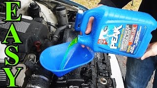 How to Quick Flush Your Cars Cooling System [upl. by Nylkaj]