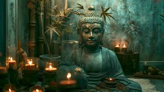 Ancient Buddha Temple Calming Inner Peace Meditation Bird Water Sounds Serene Spiritual Flute Music [upl. by Corney]