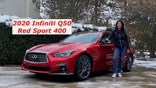 2020 Infiniti Q50 Red Sport 400  Should You Buy It [upl. by Tonia40]