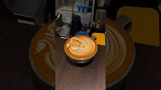 Latte Art 😱❤️😊 coffeeart coffee baristaskill [upl. by Secunda]