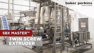 Baker Perkins SBX Master™ Twin Screw Extruder [upl. by Hercules444]