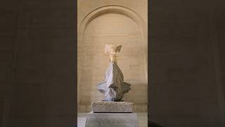 Statue of Winged Victory of Samothrace louvremuseum shorts statue [upl. by Navinod]