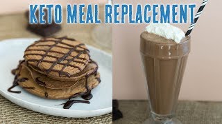 Keto Meal Replacement Mix  Pancake Recipe [upl. by Cyrille338]