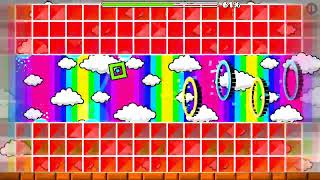 flappy rainbow by lol2015  Geometry Dash 19 geometrydash oldlevels robtopgames 2015 [upl. by Derk]