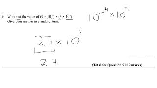 Maths Tutoring for KS2 KS3 and GCSE Maths Standard Form in just 75 seconds GCSE Maths 2025 [upl. by Elisa]