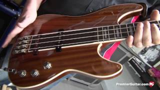 Musikmesse 14  Hagstrom Super Swede Bass Demo [upl. by Knowlton]