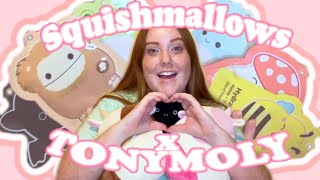 ♡ Squishmallows x TonyMoly Skincare Haul ♡ [upl. by Patnode652]