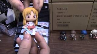 Funko Mystery Minis  BEST OF ANIME Series 1  Unboxing All 12 Vinyl Figures  BBToyStorecom [upl. by Neville]