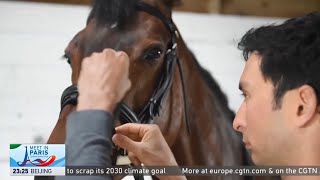 Paris Olympics 2024 China’s equestrian rider speaks to CGTN [upl. by Farmer]