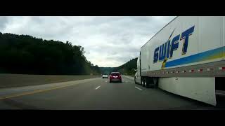 Driving on I75 from Corbin KY to Fort Mitchell Kentucky [upl. by Blatt]