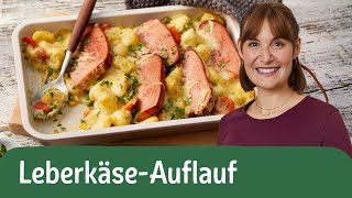 LeberkäseAuflauf mit Gnocchi und Buttergemüse 🥕  REWE Deine Küche [upl. by Gage]