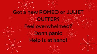 You have a new Siser Juliet or Romeo  Now what [upl. by Ninon]