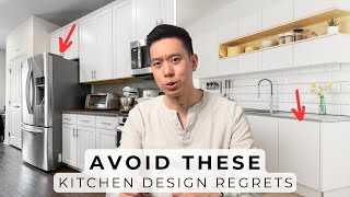 8 Kitchen Design Regrets amp Common Mistakes To Avoid [upl. by Alexina]