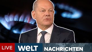 GASKRISE Wie Kanzler Scholz mit einer konzertierten Aktion Klarheit schaffen will  WELT Newsstream [upl. by Ellsworth]