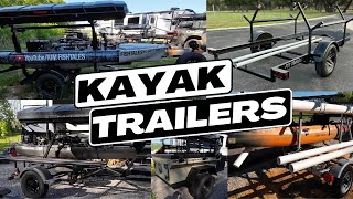 Looking For A Kayak Trailer so many GREAT options [upl. by Zetram]