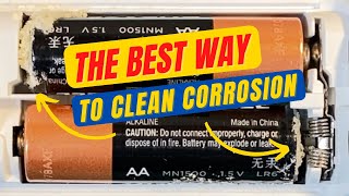 How to Clean Corrosion from Alkaline Battery Terminals [upl. by Leibrag]