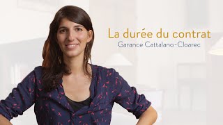 La durée du contrat après la réforme du droit des contrats G CATTALANOCLOAREC [upl. by Tad]