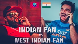 Indian Cricket Fan Vs West Indian Cricket Fan  Indvswi  Mauka Mauka  Champion Song  ODF [upl. by Anirehs]