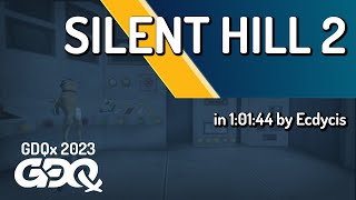 Silent Hill 2 by Ecdycis in 10144  Games Done Quick Express 2023 [upl. by Dickerson]