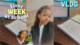 first week at SIXTH FORM  School Vlog [upl. by Tanberg]