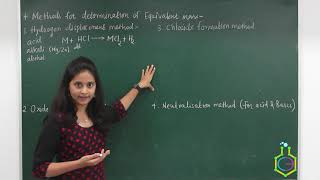 Gram EquivalentLaw of Chemical EquivalenceMethods for determine EQUIVALENT MASSJEENEET [upl. by Ainesej]