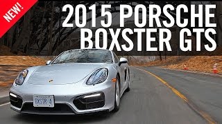 2015 Porsche Boxster GTS Review [upl. by Mikes]