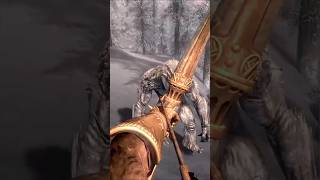 Skyrim troll 🆚 goat elderscrolls skyrim archery games [upl. by Azile]