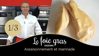 Le fois gras maison  assaisonnement et marinade [upl. by Arlina731]