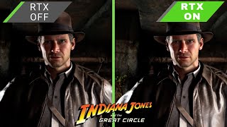 Indiana Jones And The Great Circle  Full Ray Tracing ON vs OFF  RTX 4080 [upl. by Sutherland]